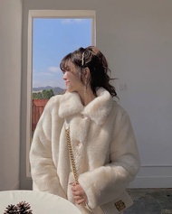 เสื้อกันหนาวขนกระต่าย แจ็คเก็ต Howdy fur