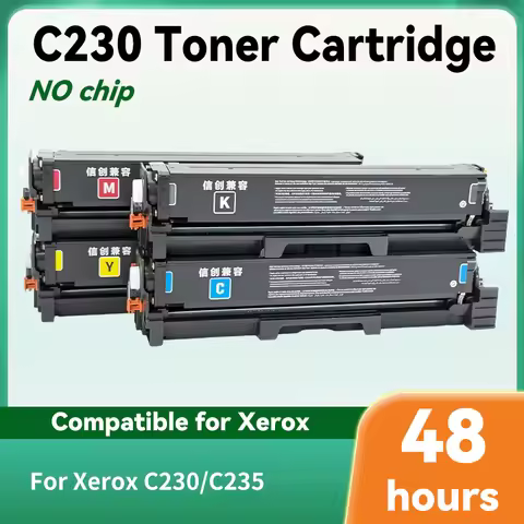 1PC 006R04391 006R04392 006R04393 006R04394 3K WEU NA No Chip C235 Toner Cartridge For Xerox C230 to