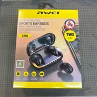 AWEI T20 藍芽耳機/無線耳機/防水防汗/遊戲耳機/wireless gaming earbuds/Bluetooth/headsets/noise reduction