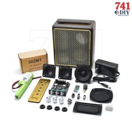ชุด ตู้ 2.0 STW2-G ลำโพงบลูทูธ DIY ชุดคิท100วัตต์ อุปกรณ์ครบ ประกอบเสร็จ ฟังได้เลย พกพา เบสหนัก แบตน