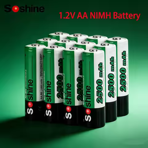 1.2V AA Ni-MH Rechargeable Battery Aa 2500mAh Ni-mh Batteries for Radio Camera Video Game Flashlight