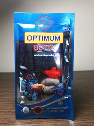 อาหารปลากัด Optimum Betta 20 g.