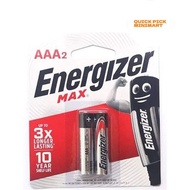 Energizer Battery AAA Energizer Max 2pcs