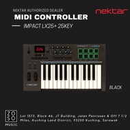 NEKTAR IMPACT LX25+ 25KEY MIDI CONTROLLER (NEKTAR/ IMPACT/ LX25+/ MIDI CONTROLLER/ ZOSO MUSIC)