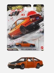 HW 1/64 Hot Wheels Toyota AE86 Sprinter Trueno Toyota AE86 Car Model Japanese Version Edition Car Mo