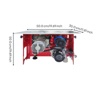 Woodworking Table Saw Precise Foldable Multi-Function Sliding Saw Portable Bench Cutting Machine