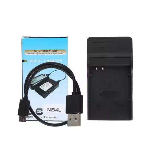 USB Cable Camera battery Charger NB4L For Canon IXUS 55 60 65 70 75 80 i7 220 230 115 HS CB-2L