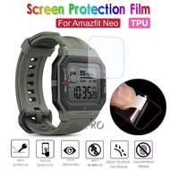 Amazfit Neo Smartwatch Soft Film TPU Clear Protective Film Guard For Amazfit Neo JamTangan Cermin LC