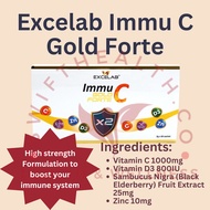 Excelab Immu C Gold Forte 3g x 60 sachets