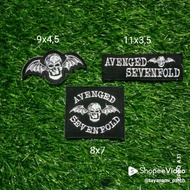 Computer embroidery patch emblem logo band A7X