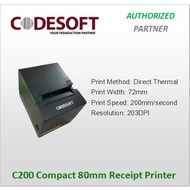 CODESOFT C200 Compact 80mm Receipt Printer