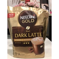 Nescafe Gold 3in1 Dark Latte (12 Sticks x 31 grams) from