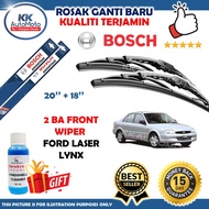 Ford Laser Lynx Toyota Rush F700 20" Inch + 18" Inch Front Bosch Advantage Wiper Blade Set Size BA20