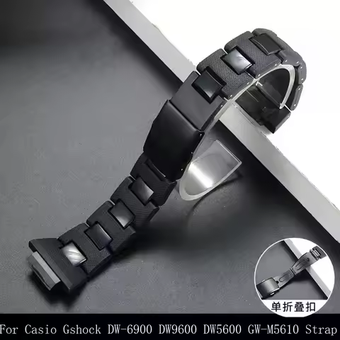 For Casio Gshock DW-6900 DW9600 DW5600 GW-M5610 High Quality Metal WatchBandStrap Bracelet Wrist Sta