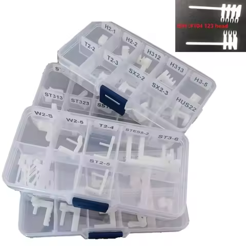 66PCS Lab Head Comb Suite Pin HDD Recovery Data Repair Tools #123 104 Model For PC Hard Driver Repla