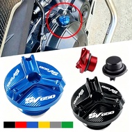 For SV650 SV650S SV650A SV650X SV 650 2026 Motorcycle Accessories Engine Oil Filler Cap Oil Plug Cov