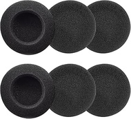 Pack of 6 Headphone Ear Pads for Log H111 H330 H340 H600, Replacement Foam Pads, Lightweight, Cotton