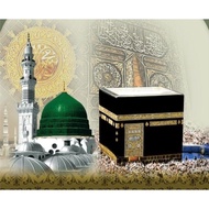 HIASAN DINDING Wall Decoration, KABAH, JUMBO Size, 100x70cm & 150x100cm & 200x100cm/Printed Poster/P