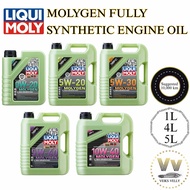 LIQUI MOLY MOLYGEN 0W20 5W20 5W30 5W40 5W50 10W40 FULLY SYNTHETIC ENGINE OIL MINYAK HITAM MCF TECHNO