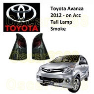 🔥🔥Ready Stock🔥🔥 Avanza 2012-on Tail Lamp Acc  Smoke Set 2pcs