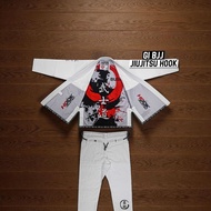 BJJ GI BUSHIDOHOOK JIUJITSU GI/ JIUJITSU FIGHT GEAR GI/