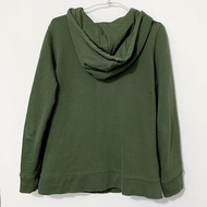 ADIDAS ORIGINALS 經典復古 三葉草 LOGO 保暖 連帽 帽T 女版 軍綠色 S號 DH3139 CLT-W TP0_2311 TP0_23