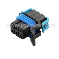 6 Holes Black Waterproof Car Connector 6P Car Connector with Terminal DJ7066-1.65-21
