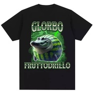 Glorbo Fruttodrillo Italian Brainrot Italian Brainrot Crocodile Watermelon T-Shirt