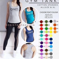 Gym tank top gym top Wanita
