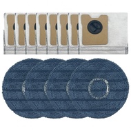 Mop Cloths and Dust Bags Pack for eufy For Omni C20 Robot Vacuum Cleaner Use
