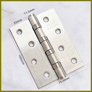 ❏ ╲ ❈ 2PCS Door Bisagra Stainless Steel Door Hinges Thickness Bearing Door Hinges With Stainless Sc
