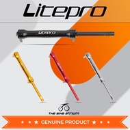 Litepro Easywheel Extension Extender Telescopic Rod for Trifold Folding Bicycle - Brompton 3sixty pikes royale ethereal