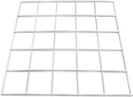 Ecological Inspection Metal Frame Quadrat - 19.75" x 19.75" with 25 Equal Squares (3.5" x 3.5") - He