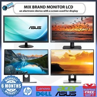 ALL BRANDS MONITOR LCD/LED 17'' 19'' 22''23''24"Inch VGA/HDMI/DISPLAY PORT/DVI Monitor Second Hand