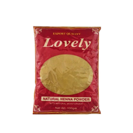 แท้จากอินเดีย เฮนน่า ย้อมผม lovely natural henna powder 100g