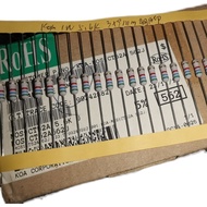 KOA 5 5K6J 5K6 1W 3*9MM color line resistor (01 piece)