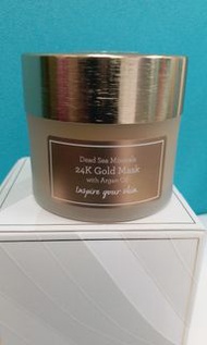年尾優惠 $199  Laline 死海 24k 黃金面膜 24k deadsea gold mask 50g (外盒不完美，介意者勿購)