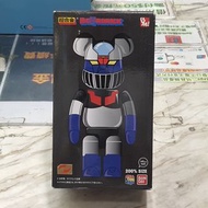 （旺角家樂坊17樓門市現貨） 超合金 BE＠RBRICK Bearbrick Mazinger Z ﻿鐵甲萬能俠 gold plating Ver 200%