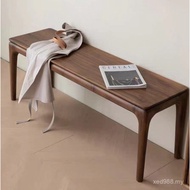 Dining Stool Rectangular Small Apartment Bed End Stool All Solid Wood Bench Shoe Changing Stool Japa