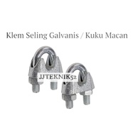 8MM SLING CLAMP 8MM TIGER NAIL/ 8MM CLAM SLING/
