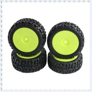 (JHWU) Wheels Tires for 144001 144002 124008 124018 124019 124016 124017 RC Car Upgrade Parts
