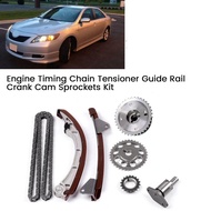 Engine Timing Chain Kit for Matrix 2000-2008 3ZZ-FE 1ZZ-FE Tensioner Guide Rail Crank Cam Accessorie