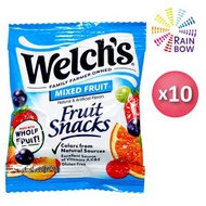 威路氏 - [X10]Welch's 純天然果汁多種維他命水果軟糖10小包X22g BBF:2026年6月[平行進口] )(08187)