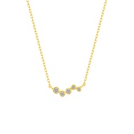TY4 TAKA Jewellery Diamond Necklace 9K Gold