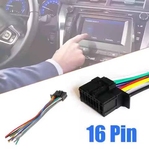 Car Stereo CD Player Plug 16 Pin Connector For Pioneer 2350 Stereo Radio Receiver Replacement Wire H