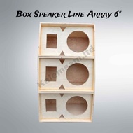 Box Speaker line array 6 in