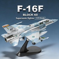 1/72 F-16F Block 60 Fighter Model United Arab Emirates Painting Pre-Built Jet Fighter Aircraft Model