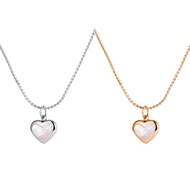 < 316 Shop > Today [F557] (High-Quality Titanium Steel Necklace-Fashion Sexy Shell Love Necklace/She