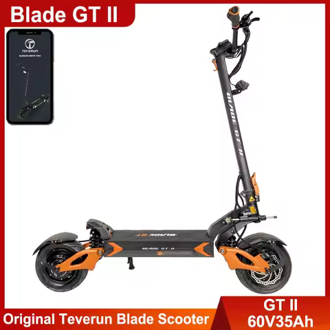 EU Stock Blade GT II 60V 35Ah Dual Motor 1600W*2 Top Speed 85km/h Full Hyd Brake Finger Throttle 11i