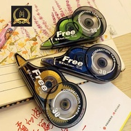 [Y&H] FREE Correction Tape Contents 2 (1 PCS 12M) Students Stationary School Tip Ex Paper Character 